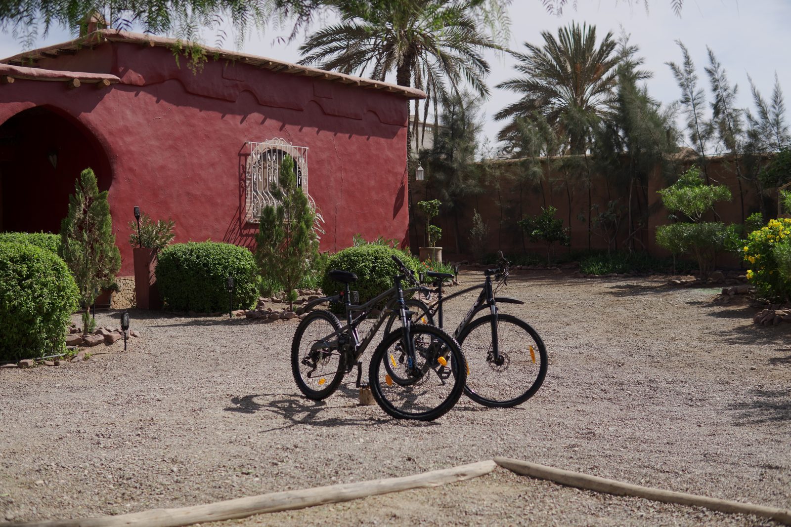 Vélos à disposition au riad